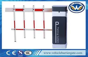 RFID Parking System Automatic Vehicle Gates With 6 Meters Aluminum Alloy Barrier Arm