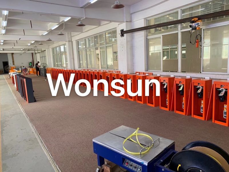 Shenzhen Wonsun Machinery & Electrical Technology Co. Ltd خط إنتاج المصنع