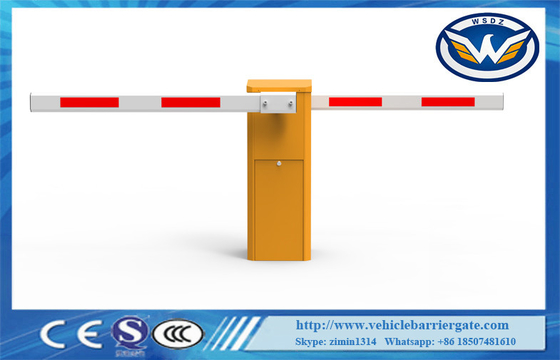 IP54 التحكم في الوصول بوابة حاجز السيارة الثقيلة اثنين من الازدهار وقوف السيارات حاجز بوابة