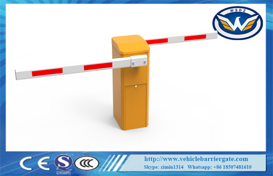 DC 24V واجب ثقيل وقوف السيارات الحاجز بوابة اثنين من محرك اثنين من الازدهار للمجتمع