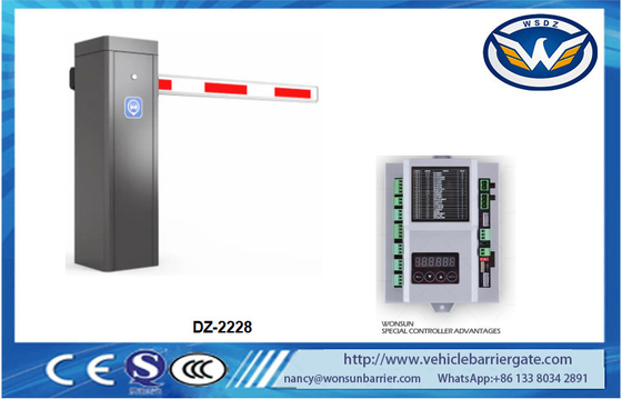 24V DC فرش السيارات حاجز الطريق بوابة الذكية غير الربيع حاجز المرور مع ذراع 6m