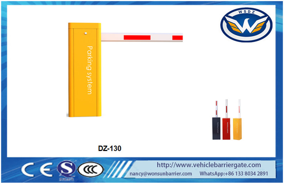 24VDC Motor Max 6 Meters Automatic Boom Barrier Gate بوابة حاجز وقوف السيارات لنظام حصيلة