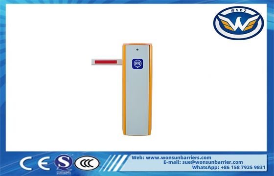 بوابات الحاجز على طريق القيادة ذات الضوء LED مع RS485 والمساحة البيضاء البرتقالية