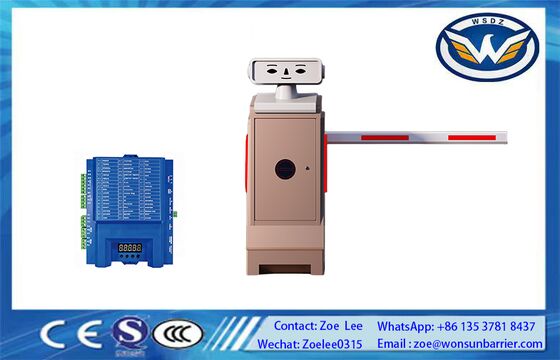 بوابة حاجز أوتوماتيكية بقدرة 750 واط مصممة لمحطة تحصيل الرسوم على الطرق السريعة حلول قوية للتحكم في حركة المرور والوصول إلى المركبات