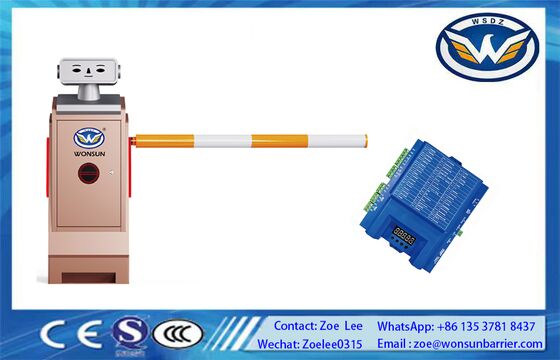 بوابة حاجز الرسوم عن بعد 750W بما في ذلك مسافة التحكم عن بعد أقل من 100m مناسبة لدخول مرآب وقوف السيارات