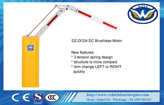 للطي الأمن التلقائي حاجز بوم 6m الذراع DC24V فرش السيارات لنظام وقوف السيارات
