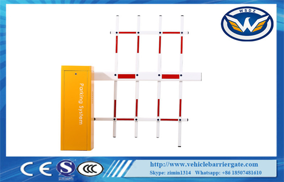 ثلاثة سياج ذراع ذكي الحاجز DC24V فرشاة سرعة المحرك قابل للتعديل 1.5 ثانية إلى 6 ثانية