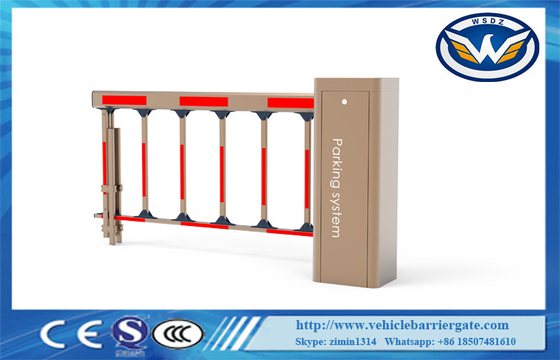 OEM اثنين من السياج بوم حاجز السيارة بوابة مع 24V DC فرش السيارات